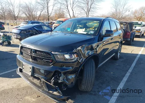 2017 Dodge Durango Gt Awd z USA, uszkodzony, nr VIN 1C4RDJDGXHC643846